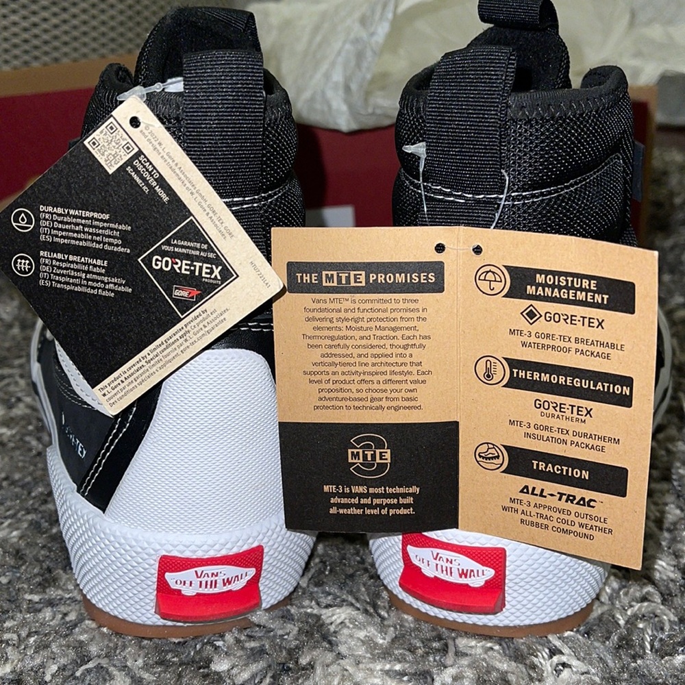 New VANS Sk8-Hi GORE-TEX MTE-3 Waterproof High Top Sneakers - Picture 16 of 16